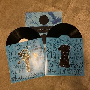Ed Sheeran divide vinyl record